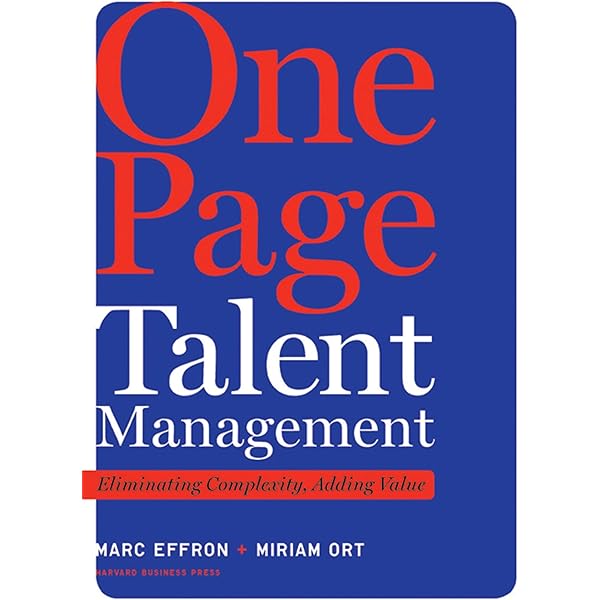Amazon.com: One Page Talent Management, with a New
